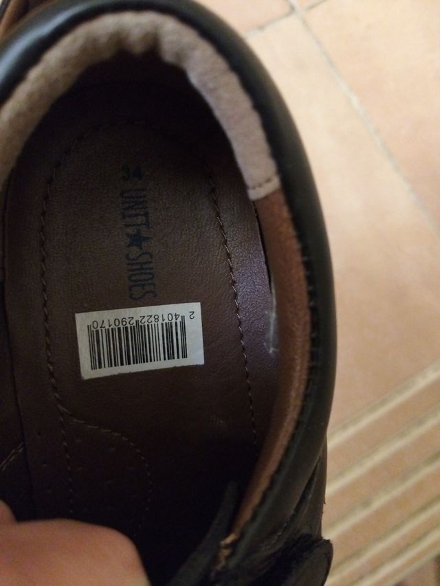 Zapatos colegiales niño