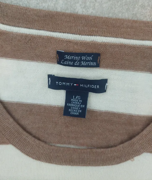 Jersey Lana Merino Tommy Hilfiger Talla L