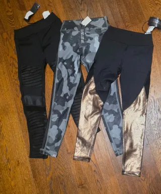 3 Leggings bambina nuovi