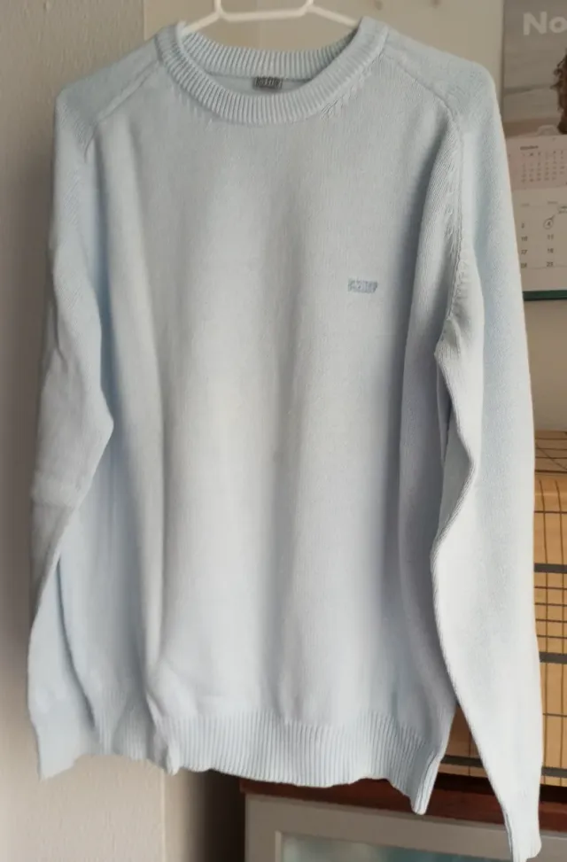Jersey hilo celeste claro