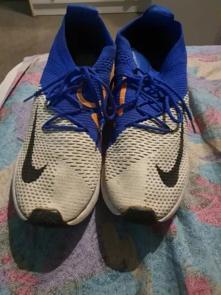 Zapatillas Nike Deportivas Azules y Blancas