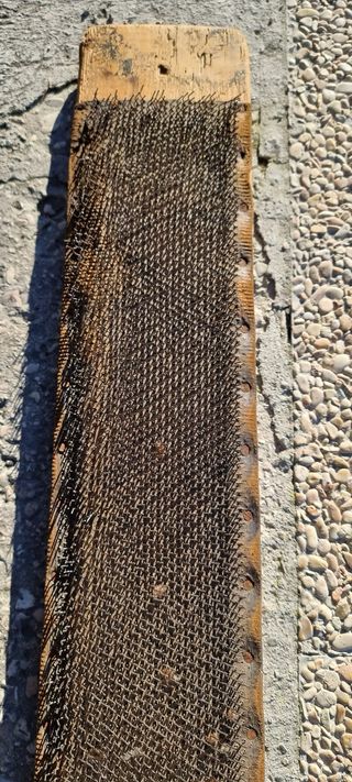 Cardatrice lana vintage