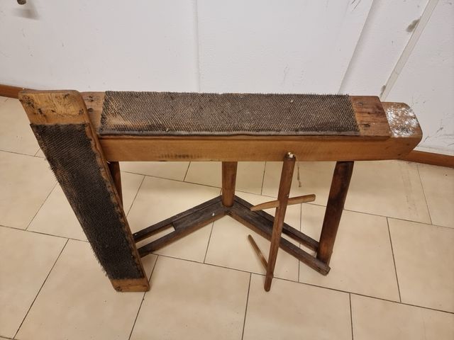 Cardatrice lana vintage