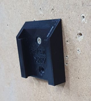 PARKSIDE 20 V –4 Soportes rectos para baterías