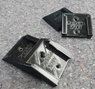 PARKSIDE 20 V –4 Soportes rectos para baterías