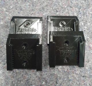 PARKSIDE 20 V –4 Soportes rectos para baterías