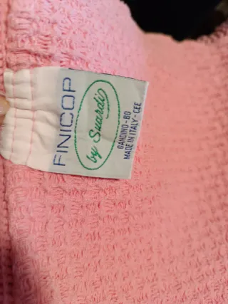 Copriletto piqué cotone rosa matrimoniale