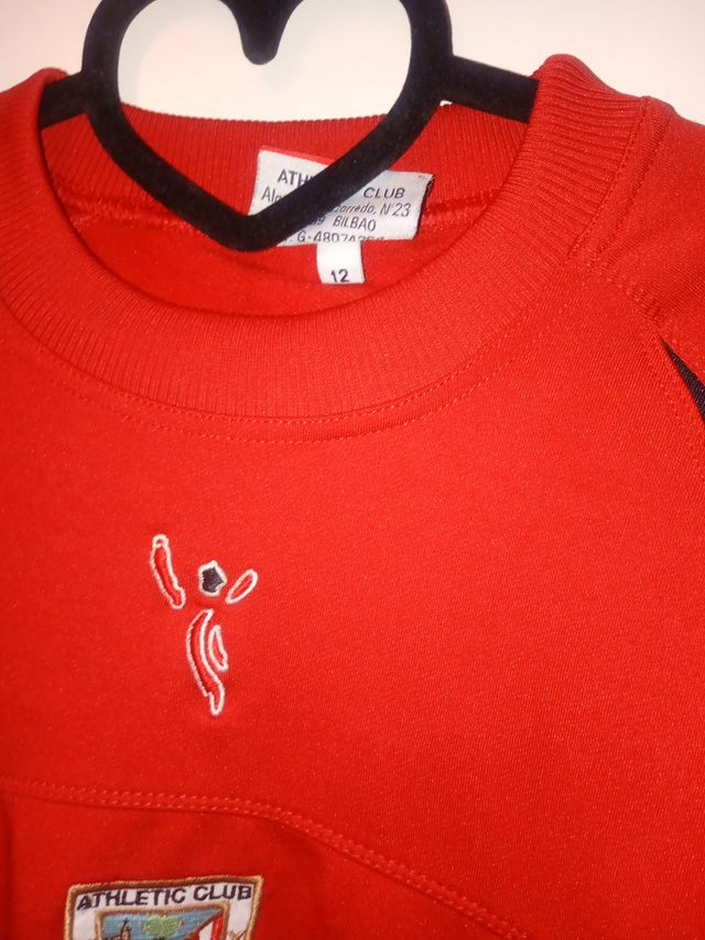 Sudadera Athletic Club Retro Roja 10/12 años