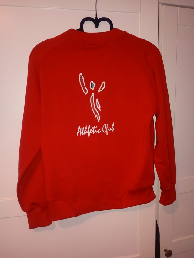 Sudadera Athletic Club Retro Roja 10/12 años