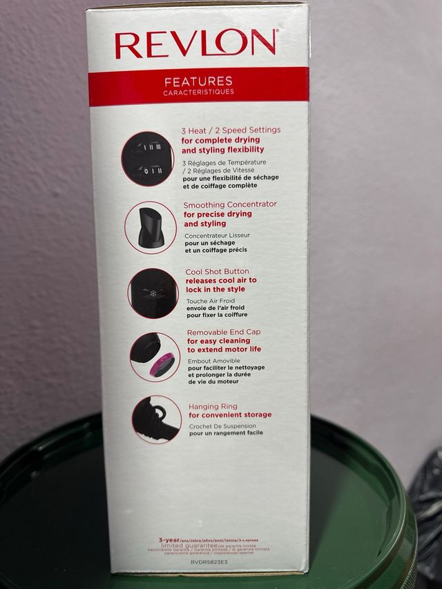 Secador de pelo Revlon Potente Ligero