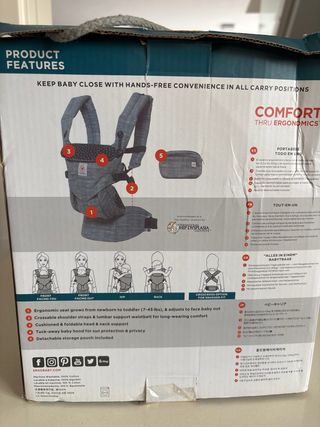 Mochila Portabebés Ergobaby Omni 360