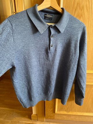 Jersey Dustin lana/acrílico azul claro 