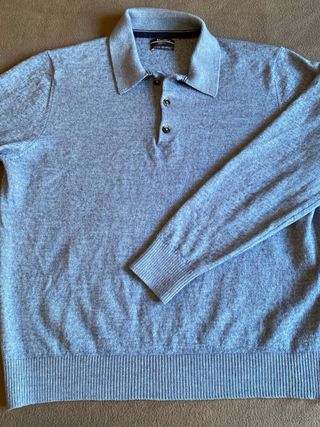 Jersey Dustin lana/acrílico azul claro 