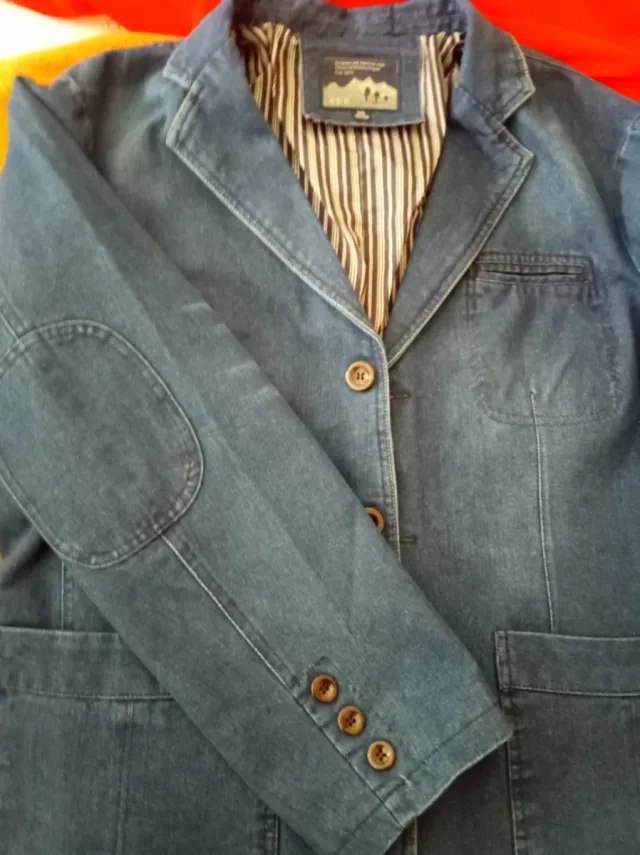 Americana vaquera forrada