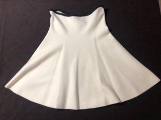 Falda Zara blanca