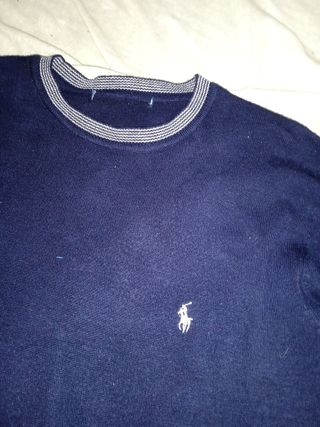 Polo Ralph Lauren maglia lana blu taglia M