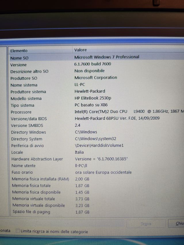 HP EliteBook 2530p Notebook PC