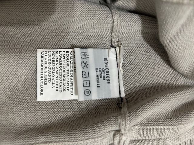 Cardigan uomo taglia XL beige