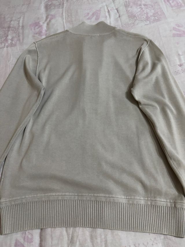 Cardigan uomo taglia XL beige