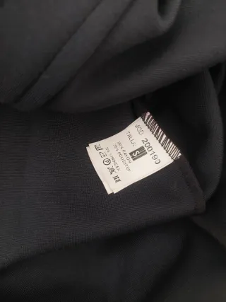 Vestido midi Cuplé azul marino Talla S