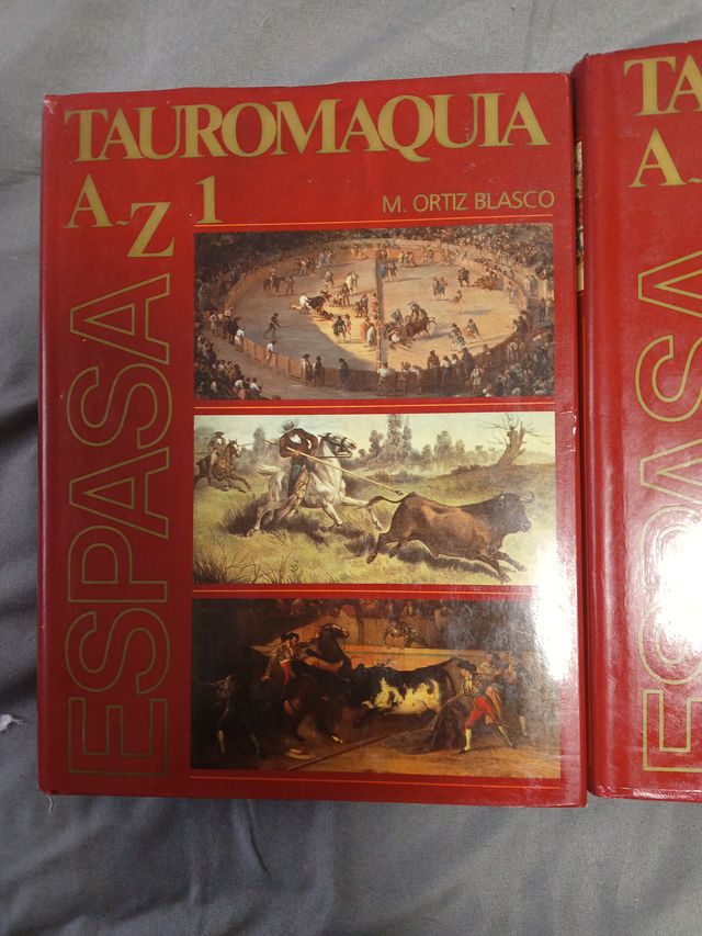 Libros Tauromaquia 2 tomos