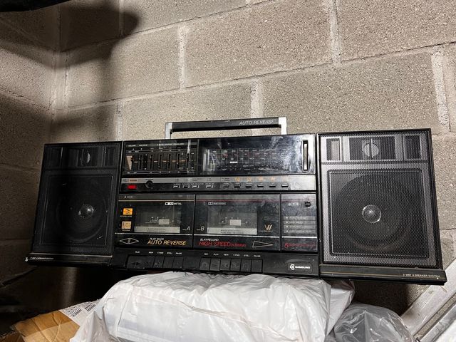 Radio vintage Samsung W-55S