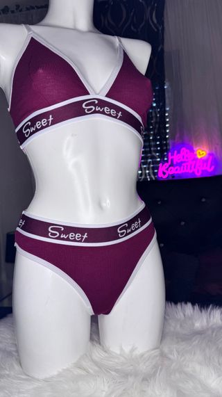 Conjunto Lencería Talla M