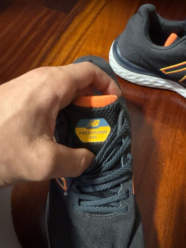 Zapatillas New Balance Negras Naranja