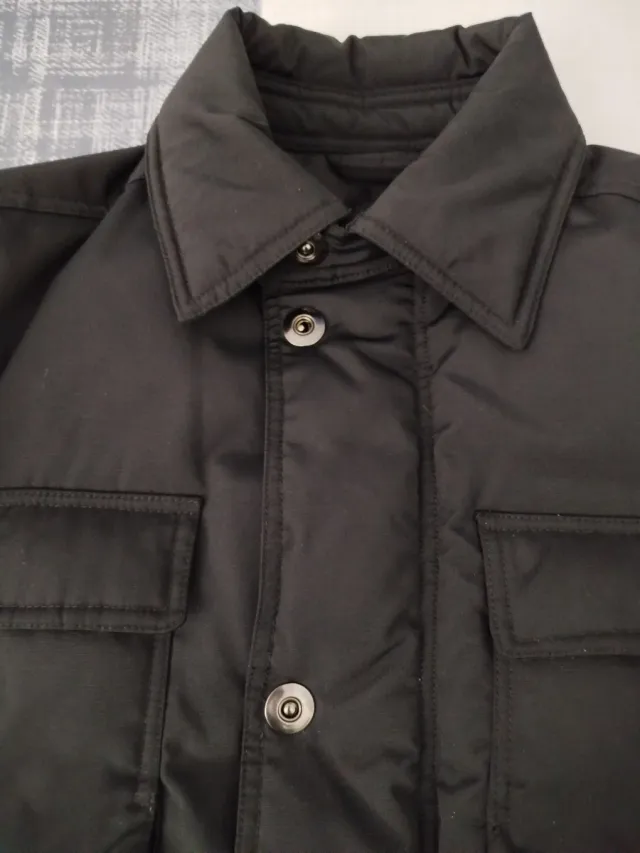 Piumino Stefanel uomo nero