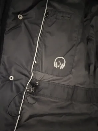 Piumino nero Stefanel uomo 80% piumino 20% piuma