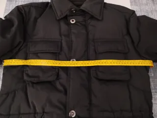 Piumino nero Stefanel uomo 80% piumino 20% piuma