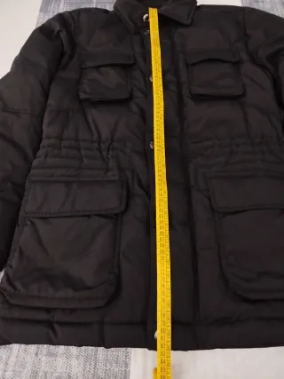 Piumino nero Stefanel uomo 80% piumino 20% piuma