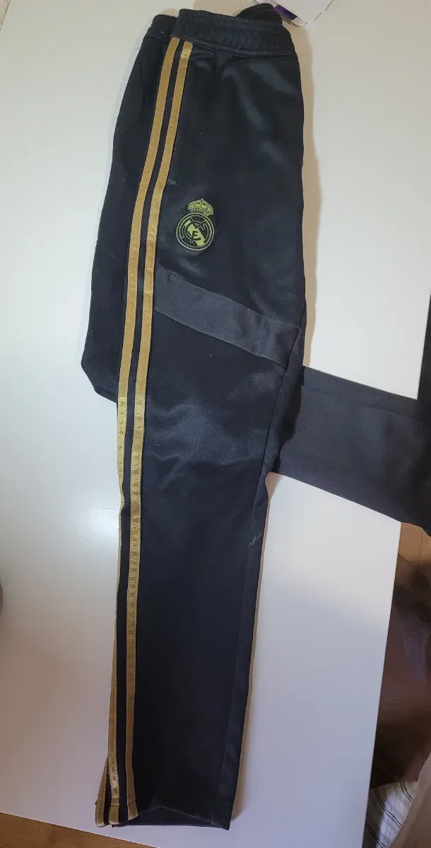 Pantalones Adidas Negro y Dorado
