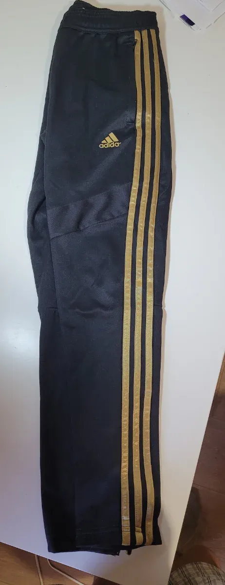 Pantalones Adidas Negro y Dorado