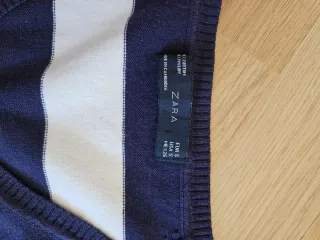 Jersey Zara rayas cuello pico mujer