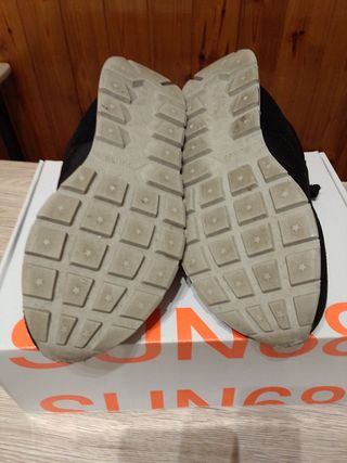 Sun68 Scarpe Donna Nere Argento Tg 38