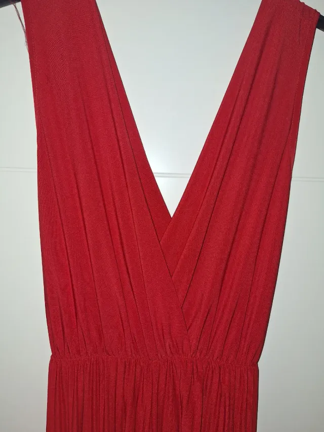 Mono largo rojo talla única