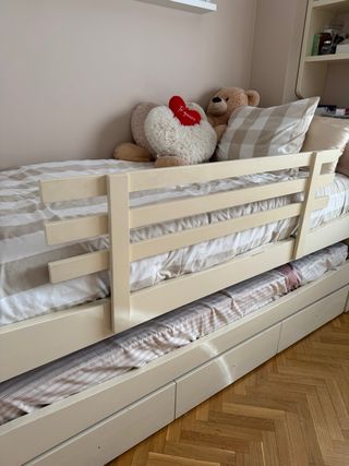 Barandilla de protección para cama infantil