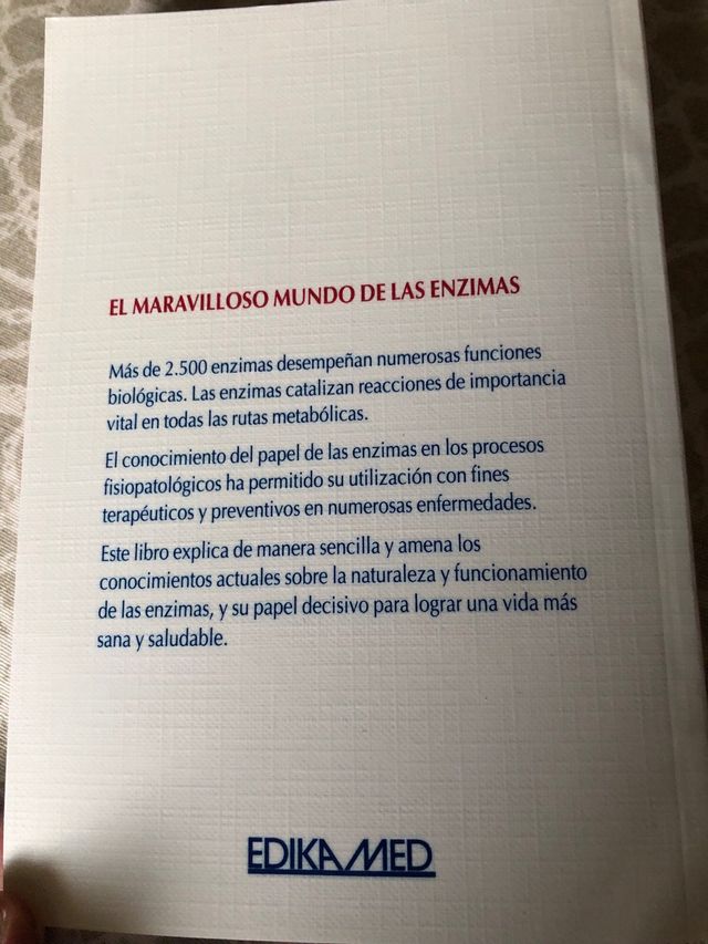 Enzimas, la fuente de la vida