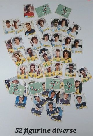 52 figurine mondiali Italia 90