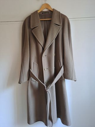 Abrigo largo caballero Austin Arnold marrón