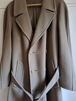 Abrigo largo caballero Austin Arnold marrón