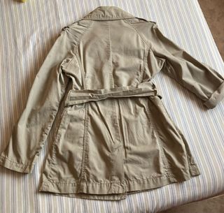 Gabardina Benetton Beige