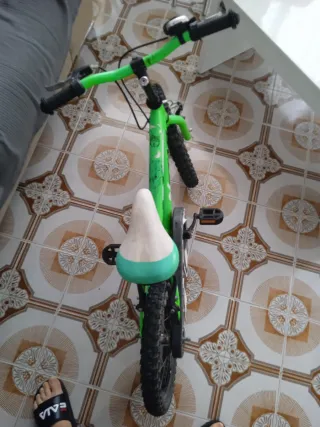 Bicicleta Infantil Verde STAR