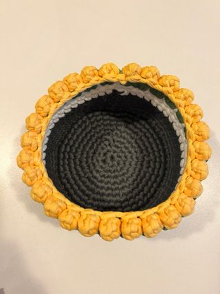 Cestino porta tutto fatto a mano