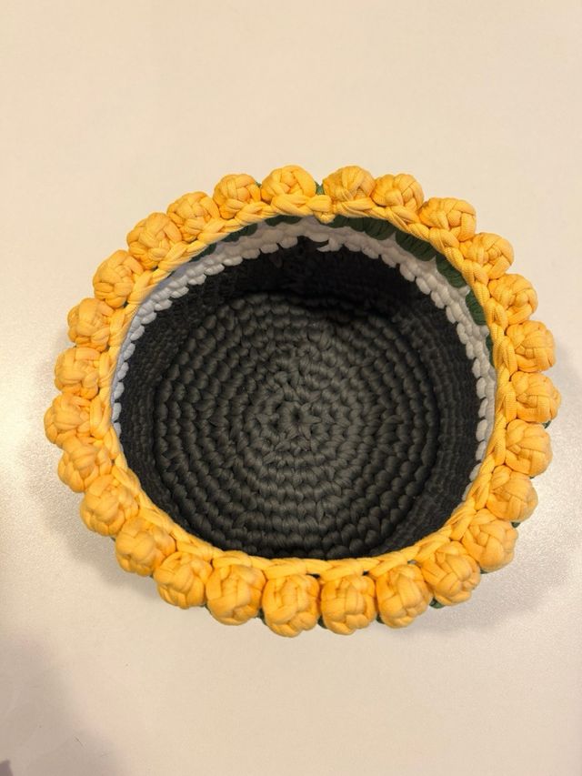 Cestino porta tutto fatto a mano