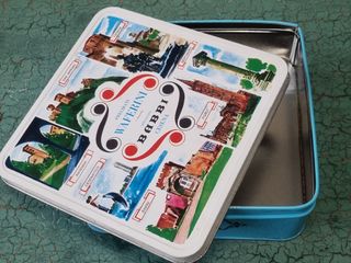 Set 4 Scatole Latta Waferini Babbi Cesena