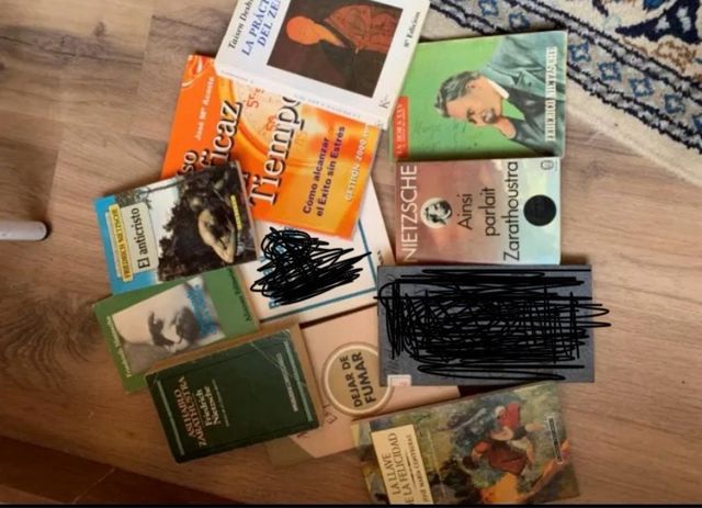 Lote libros de filosofía y autoayuda. Precio lote