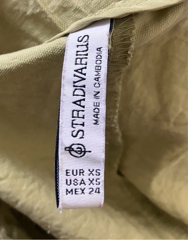 Pantalón ancho verde