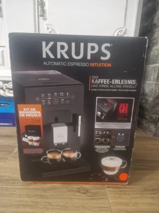 Cafetera Super Automática Krups Intuition.